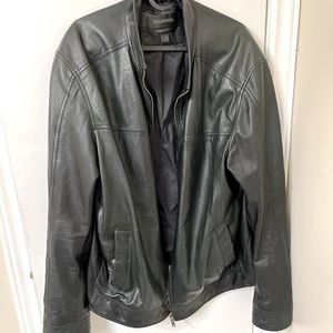 *SOLD* DANIER CANADA MENS LEATHER JACKET 100 PERCENT GENUINE LEATHER - LARGE